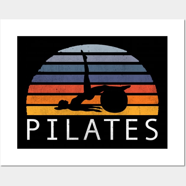 Pilates Wall Art by funkyteesfunny